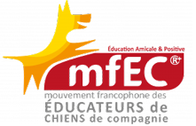 Véronique Valy est adhérente au Mouvement professionnel francophone des éducateurs de chiens de compagnie (MFEC)